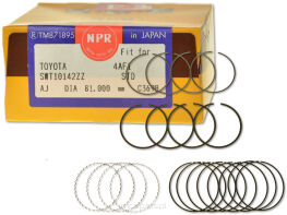 Pierścienie Tłokowe Komplet Toyota 1.6i 4A-FE 4A-F