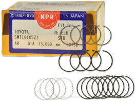 Pierścienie Tłokowe Komplet Toyota 1.3i 2E 2E-L